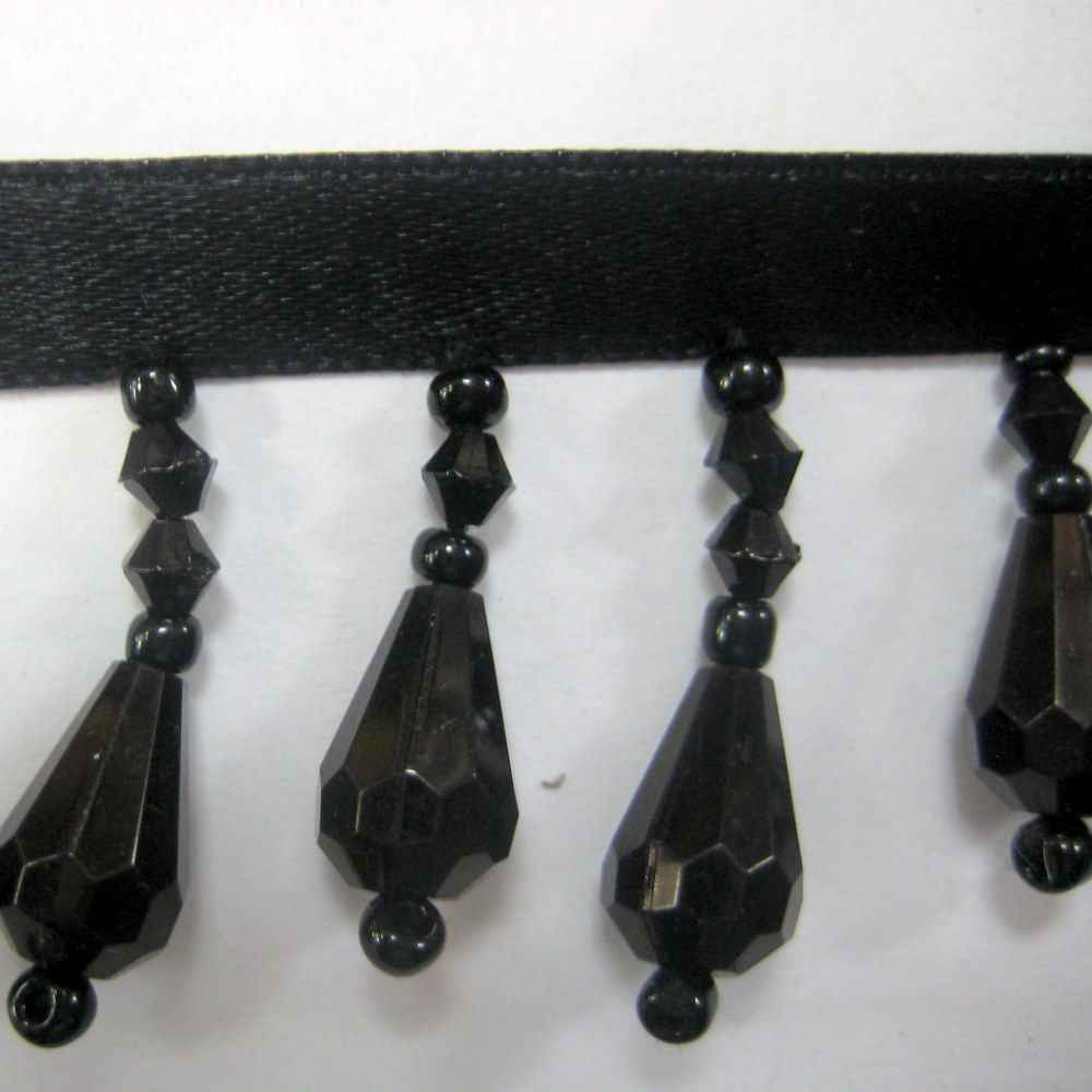 GLASS BEADED FRINGE GLASS BEADED FRINGE